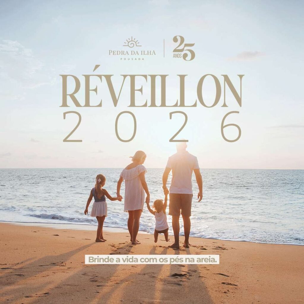 Descubra o que a Pousada Pedra da Ilha te reserva para o Réveillon 2026